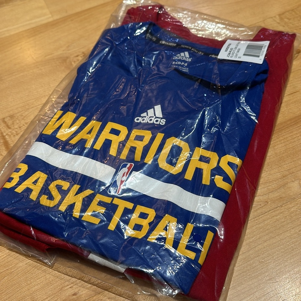 Kids Nike football 49ers jersey adidas Warriors basketball shirt